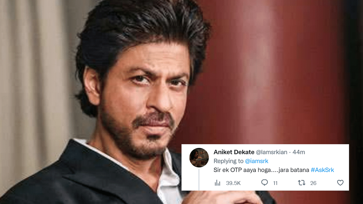 #AskSRK: Shah Rukh Khan's Hilarious Response To A Fan Asking For An OTP