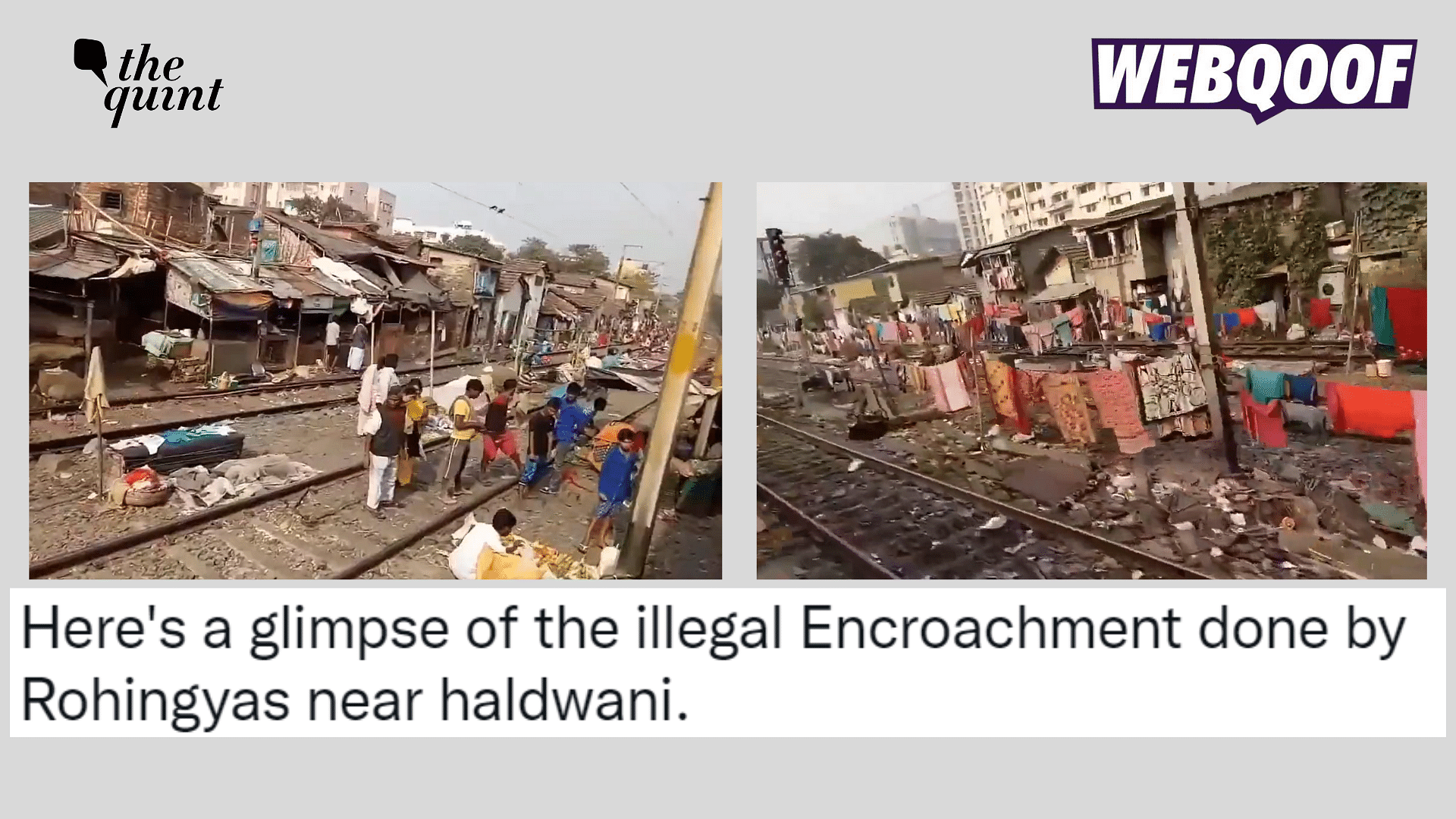 <div class="paragraphs"><p>Fact-check: This video is from Kolkata and is being falsely shared as illegal encroachment in Haldwani.</p></div>