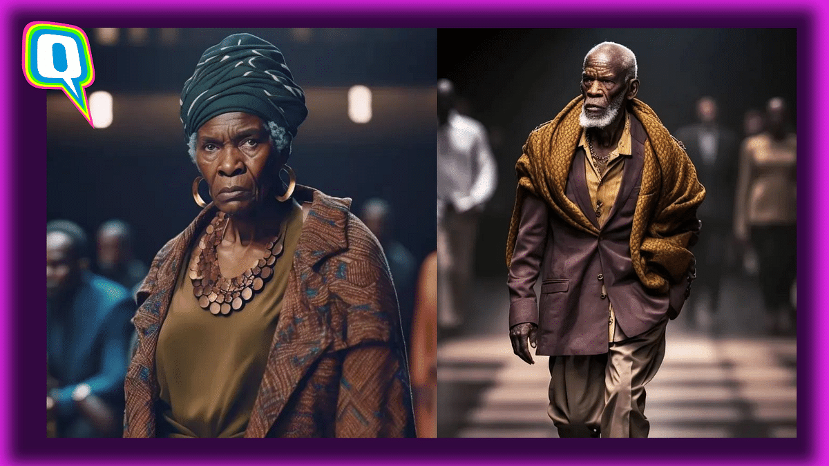 Nigerian Filmmaker Reimagines a Fashion Runway With Elderly Models Using AI