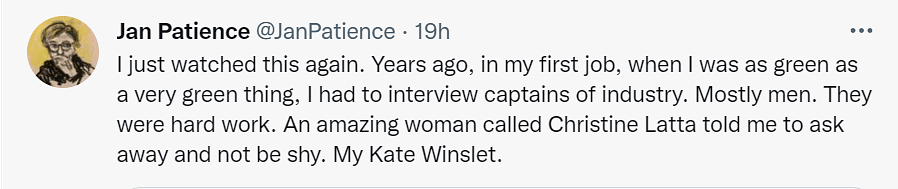 Before Winslet's kind words, the 11-year-old nervously confessed to the actor that it was her first interview.  
