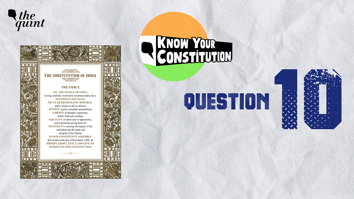 Quiz: What Change Did The 42nd Amendment Bring To The Constitution of India?