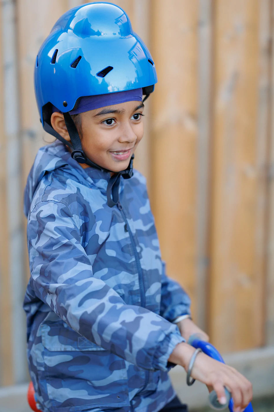 Tina Singh, a mother of three based in Canada, invented helmets that her kids could wear over their turbans.