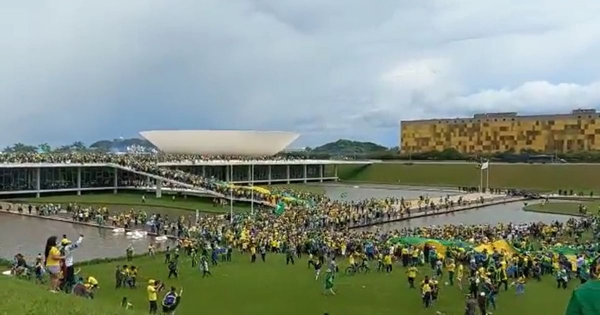 Trump Playbook in Brazil: Bolsonaro Supporters Storm Key Govt Buildings