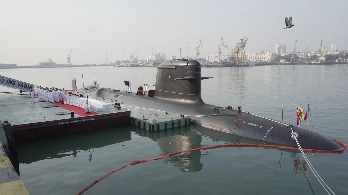 In Photos: INS Vagir, Indian Navy's Latest Submarine To Be Commissioned
