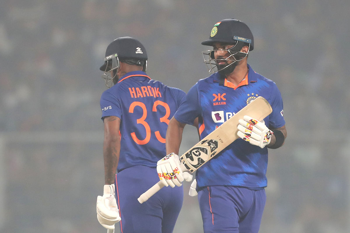 KL Rahul scored 64 off 103 deliveries during the second ODI.