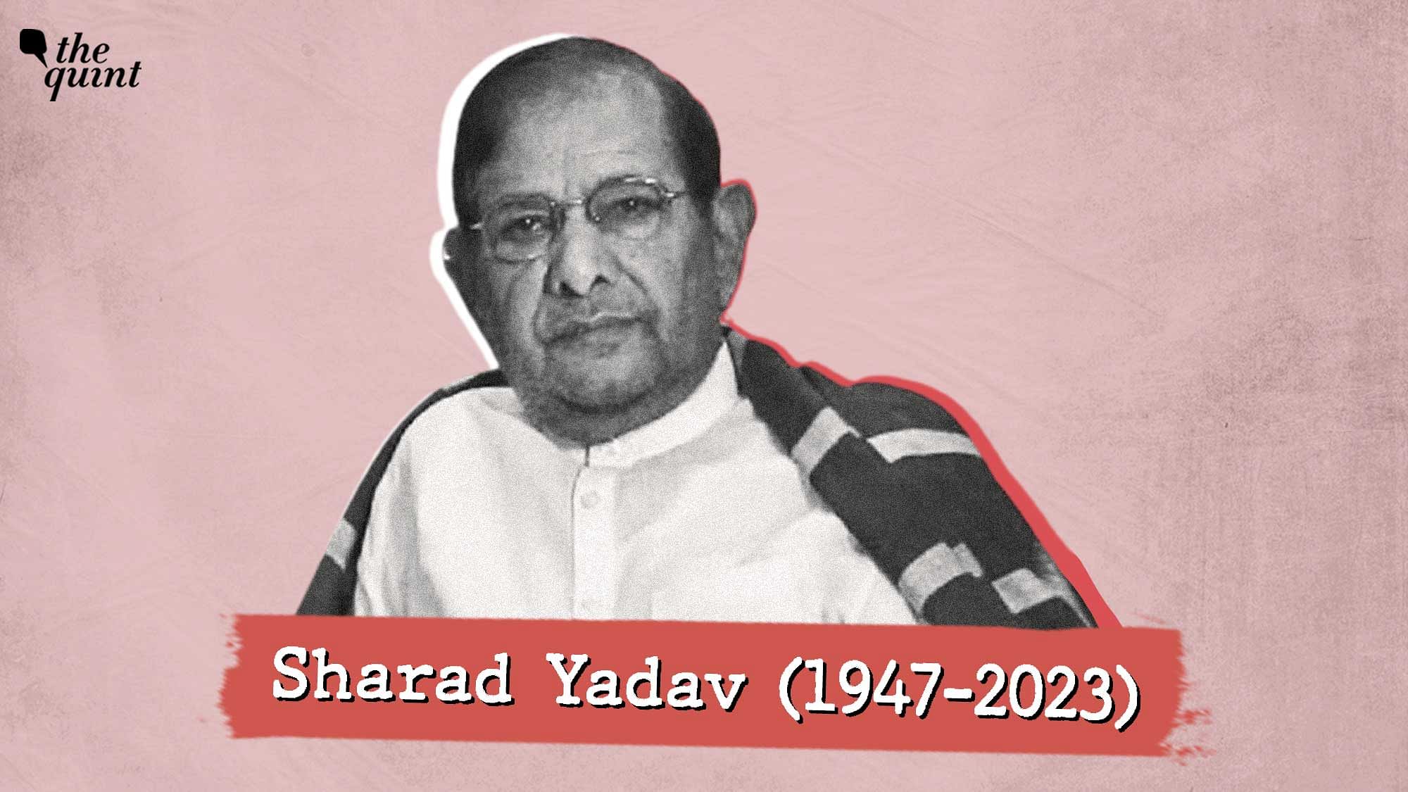 <div class="paragraphs"><p>(Sharad Yadav has passed away at the age of 75)</p></div>