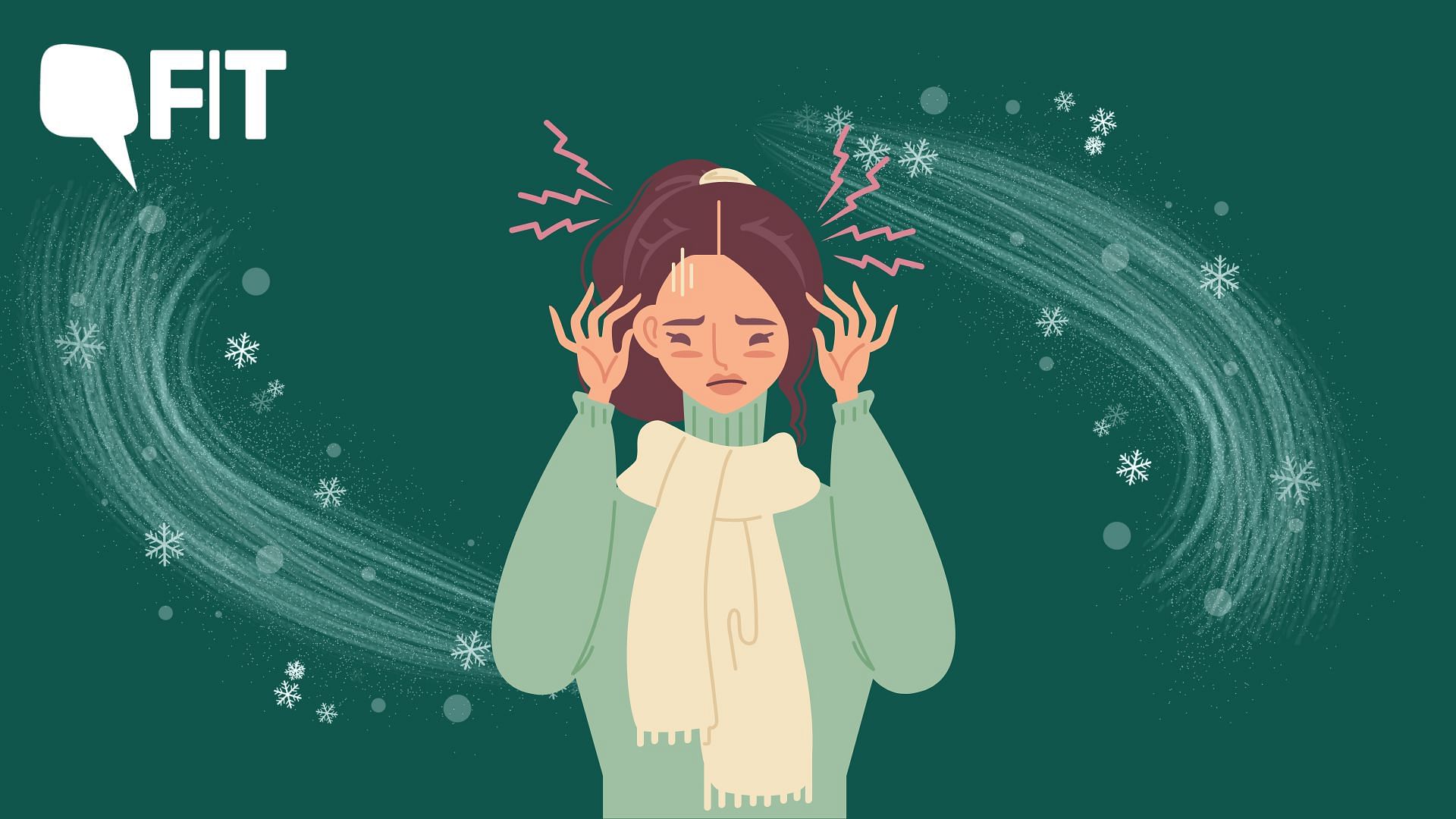 <div class="paragraphs"><p>The change in weather can affect the serotonin levels and cause other such chemical imbalances that can trigger a migraine.</p></div>