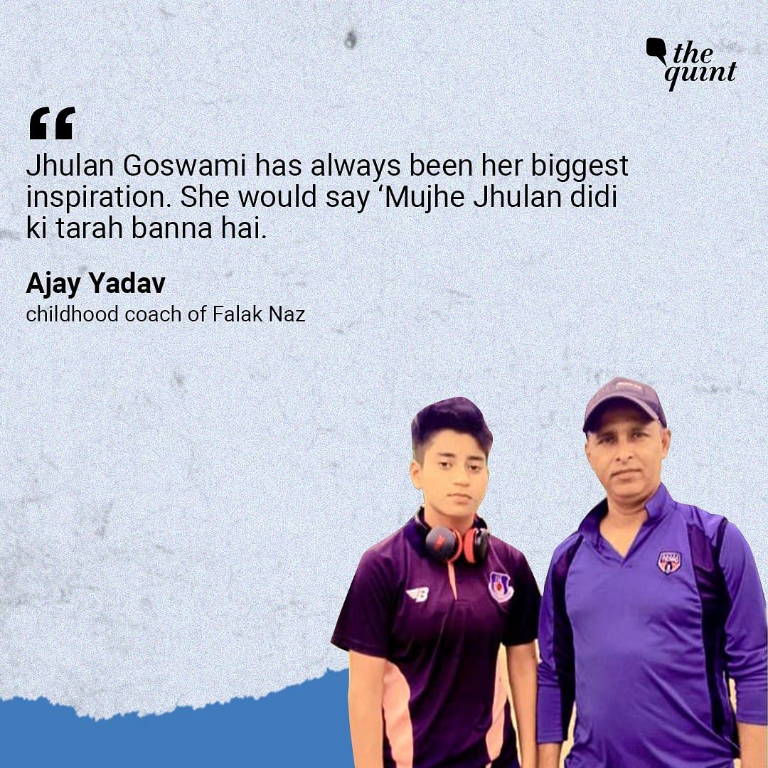 Falak Naz, the prodigious pacer of the India U19 women's team, is living the dream of a family of seven members.