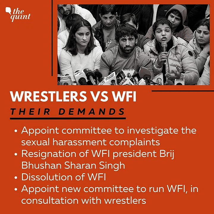 The IOA has formed a seven-member committee to probe the allegations against WFI chief, Brij Bhushan Singh.