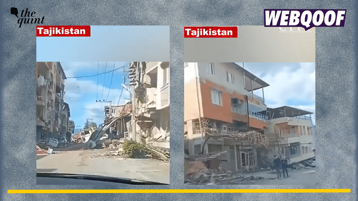 Video Showing Aftermath of an Earthquake Is From Turkey and Not Tajikistan