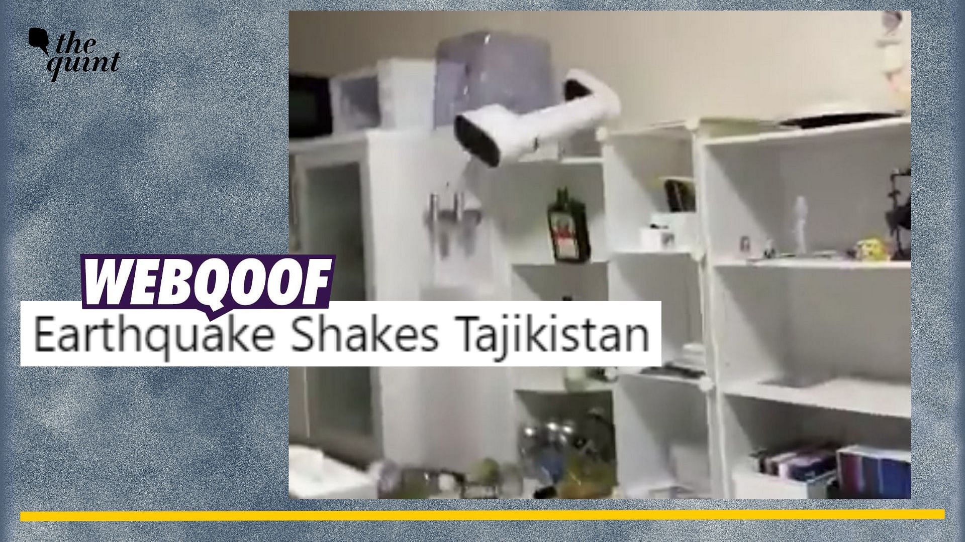 <div class="paragraphs"><p>Fact-check:&nbsp;An old video from Japan is being shared as recent visuals from Tajikistan earthquake.</p></div>