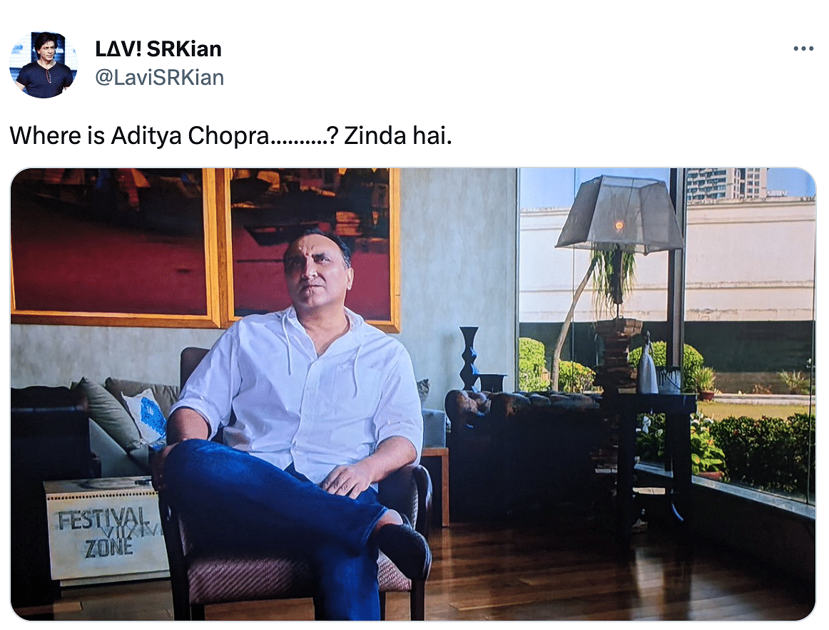 The docuseries has finally proved that Aditya Chopra is not a myth, afterall! Here's how netizens reacted.