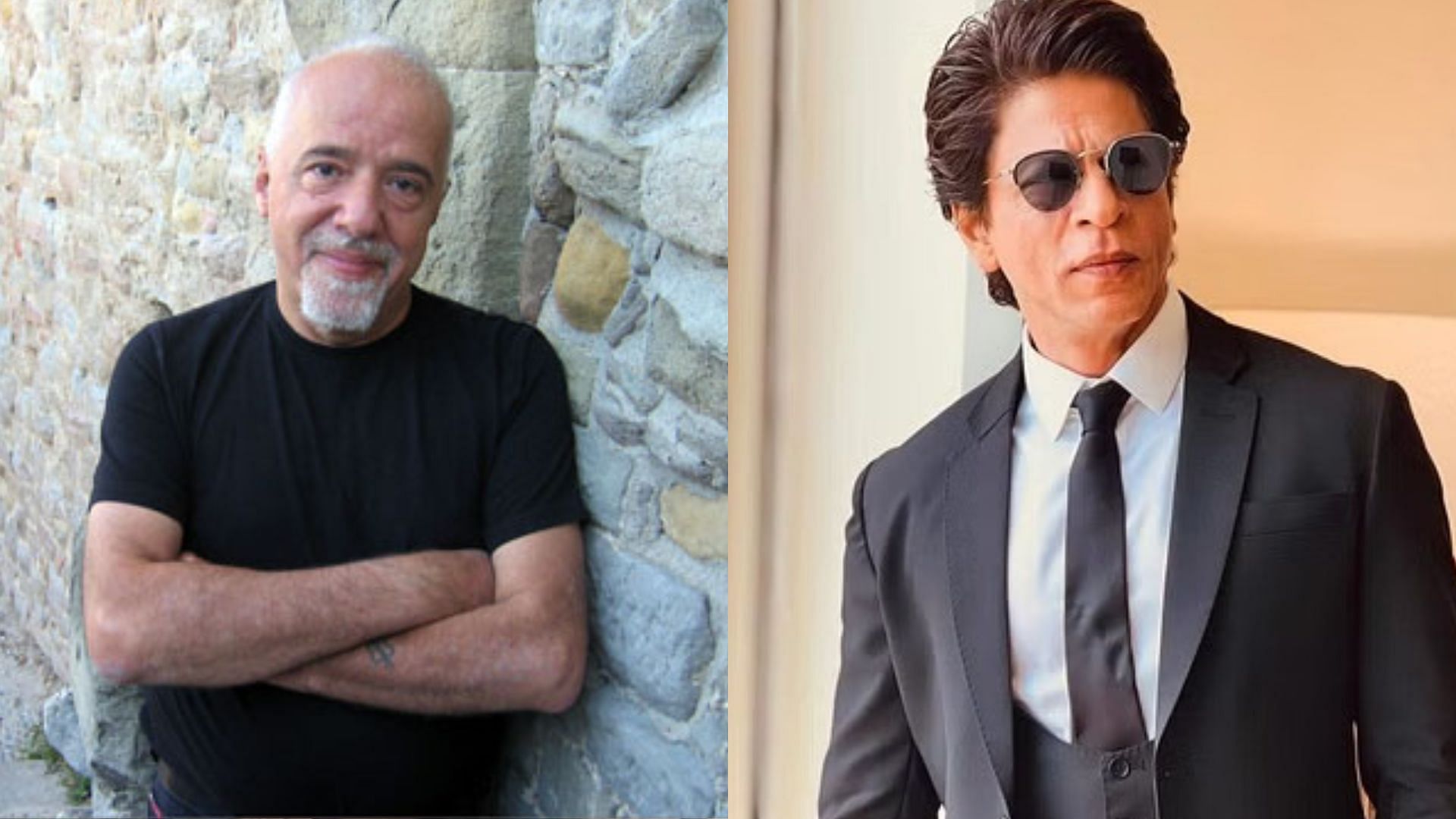 <div class="paragraphs"><p>Shah Rukh Khan and&nbsp;Paulo Coelho talk to each other on Twitter.&nbsp;</p></div>
