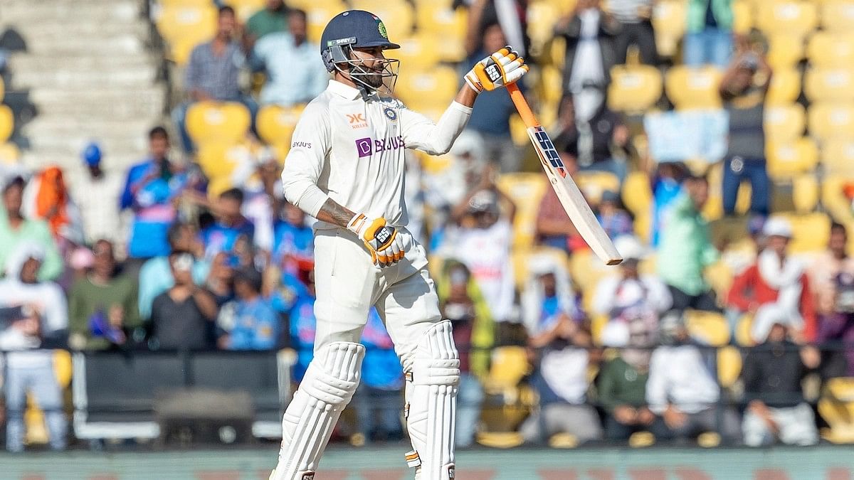 <div class="paragraphs"><p>India vs Australia, 1st Test: Ravindra Jadeja scored a half-century on Day 2 of the first Test, after picking up five wickets on Day 1.</p></div>