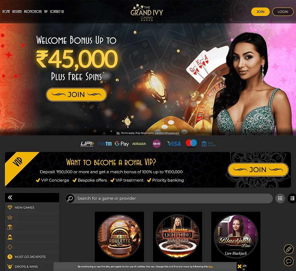 Experts identify the top online casinos in India with enticing promotions and expedient payment methods.