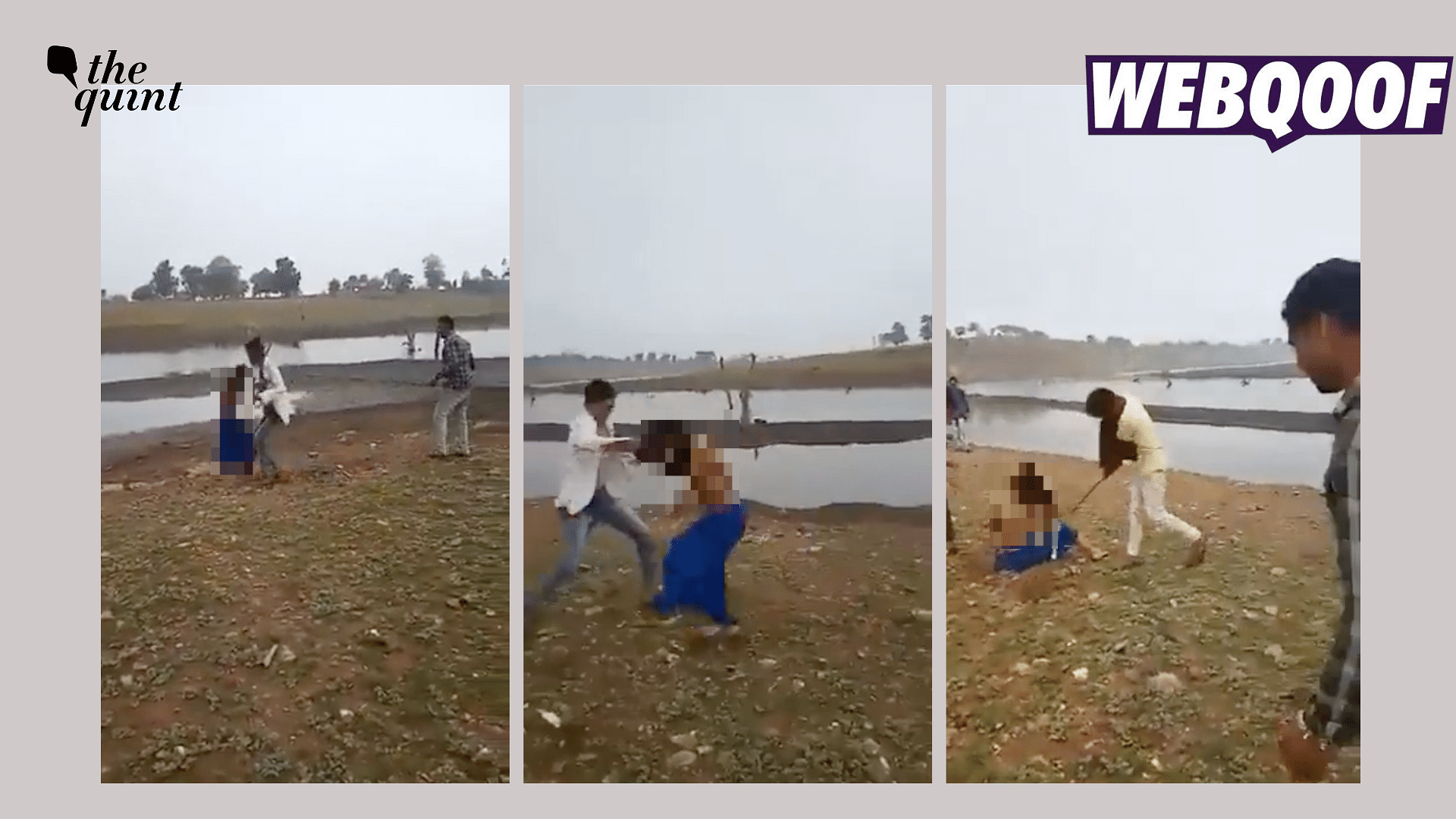 <div class="paragraphs"><p>The video shows an incident of a woman being assaulted in Dhar, Madhya Pradesh. </p></div>