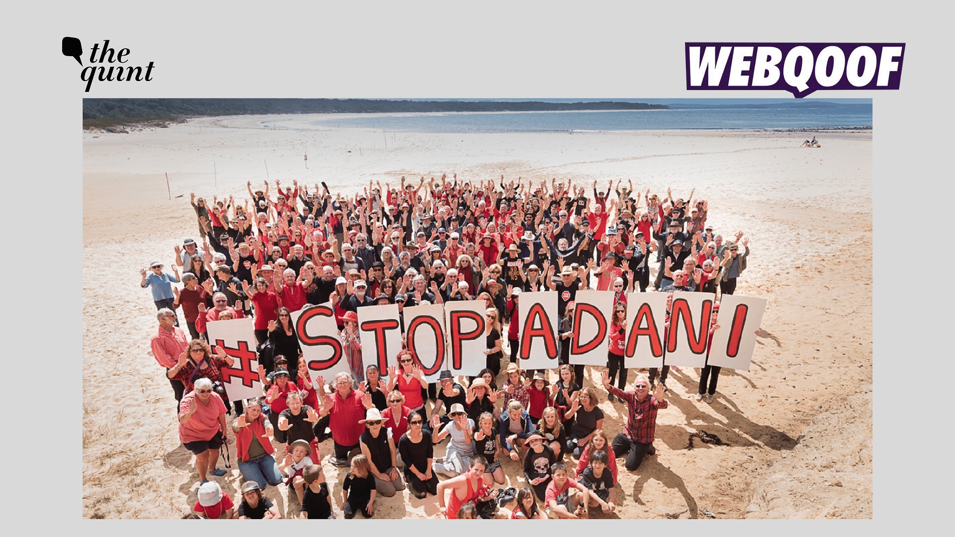 <div class="paragraphs"><p>Fact-check: This image shows protests against Adani in Australia and dates back to 2017.</p></div>