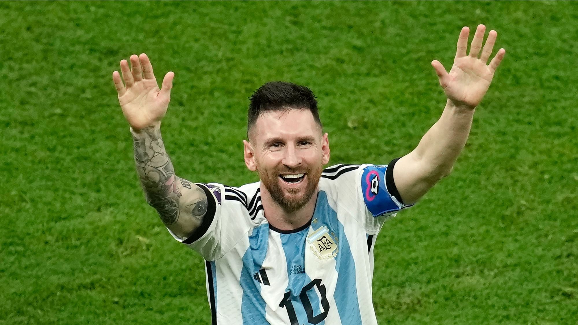 <div class="paragraphs"><p>Lionel Messi has said he would like to play some games as the world champion.</p></div>