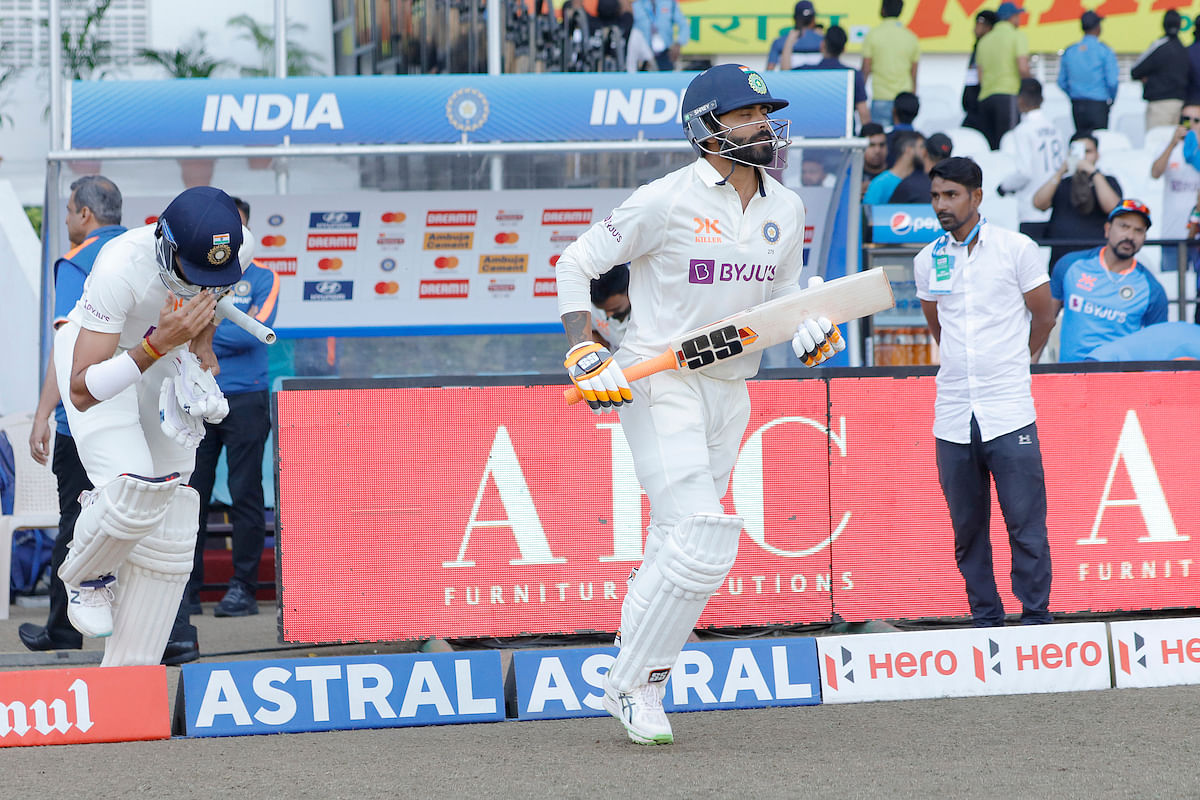 Axar Patel was the last Indian wicket to fall on Day 3, getting out on 84.