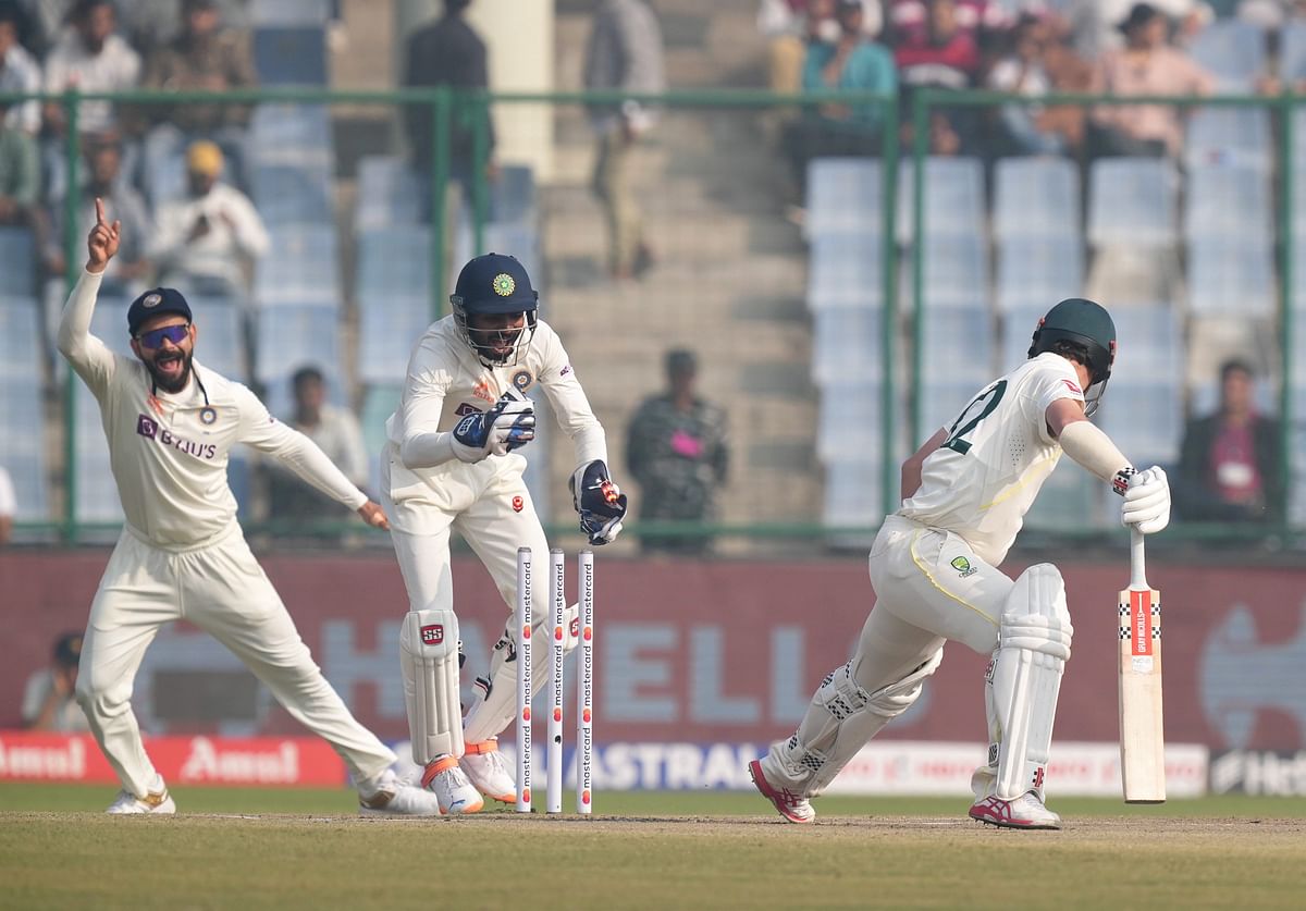 India beat Australia in the first two Tests of the Border-Gavaskar series within three days.