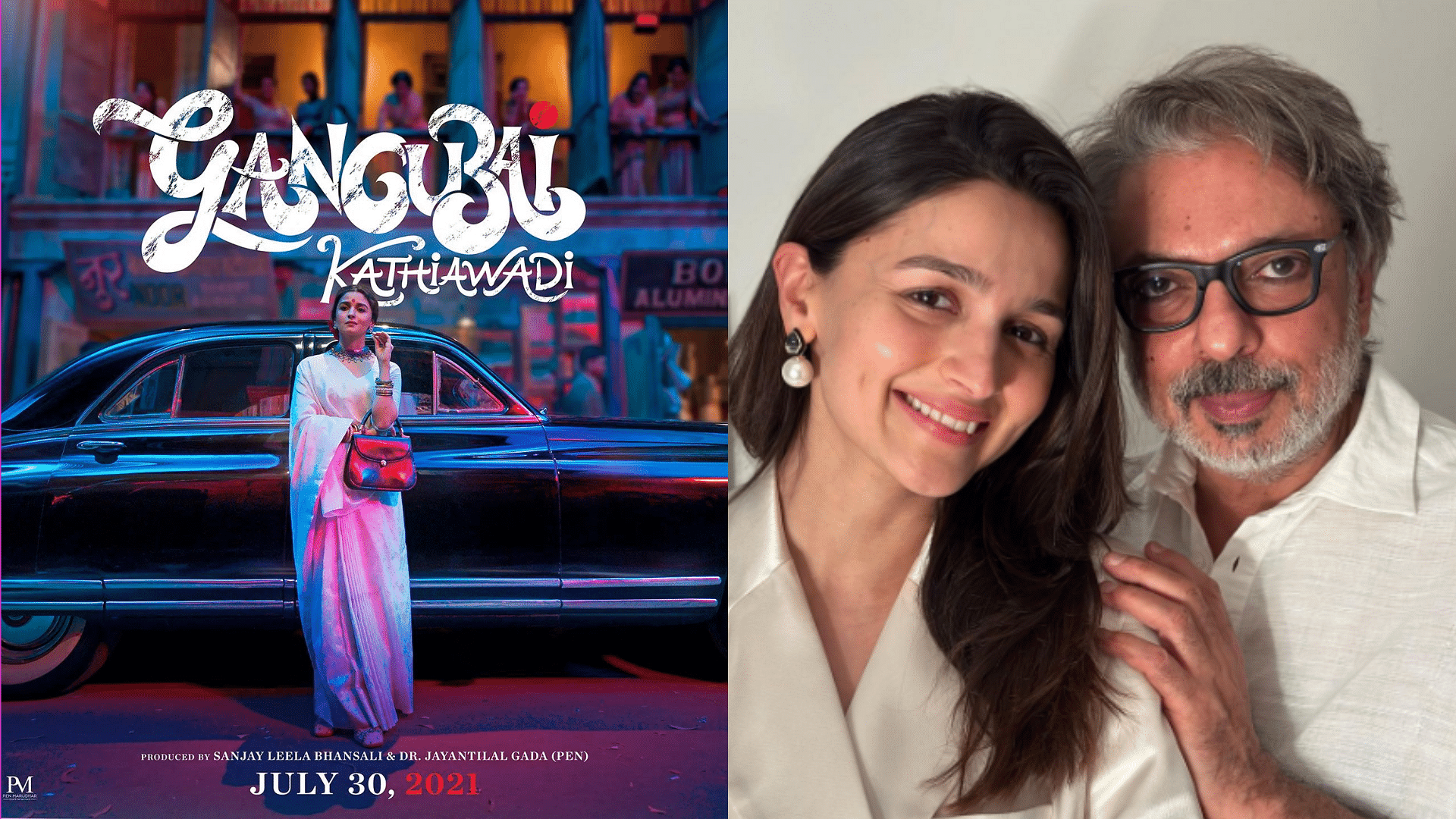 <div class="paragraphs"><p>Alia Bhatt Celebrates 1 Year Of 'Gangubai'; Twins With Sanjay Leela Bhansali </p></div>