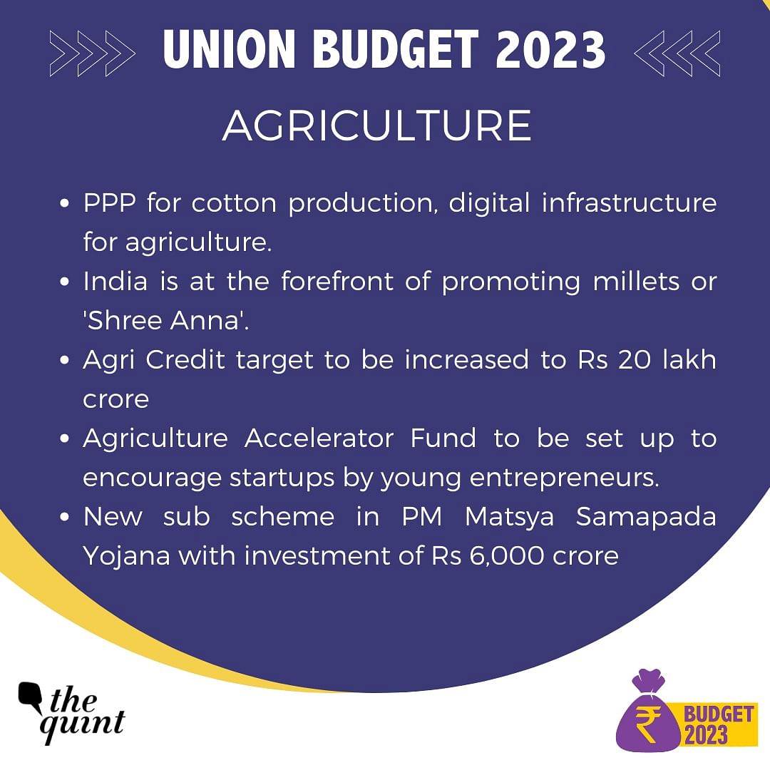 Catch all live updates of the Union Budget 2023 presentation here.