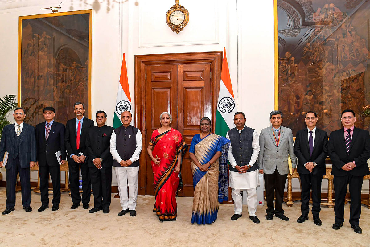 In Photos: FM Nirmala Sitharaman Presents Modi 2.0 Govt's Last Full Budget 