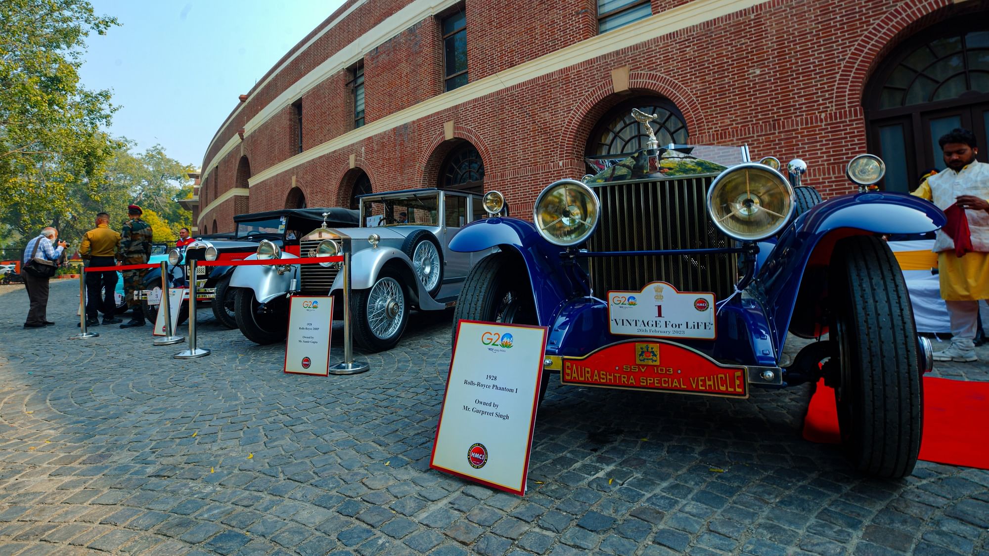 <div class="paragraphs"><p>Ahead of G20 Summit scheduled to be held this year, the Delhi government's Transport Department – in partnership with the Heritage Motoring Club of India&nbsp;– kickstarted a rally for vintage cars at Major Dhyan Chand National Stadium on 26 February. </p></div>