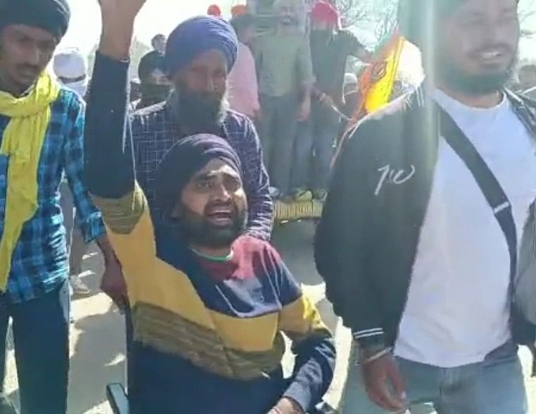 Amritpal Singh's supporters were protesting against the detention of his aide Lovepreet Singh aka Toofan Singh. 