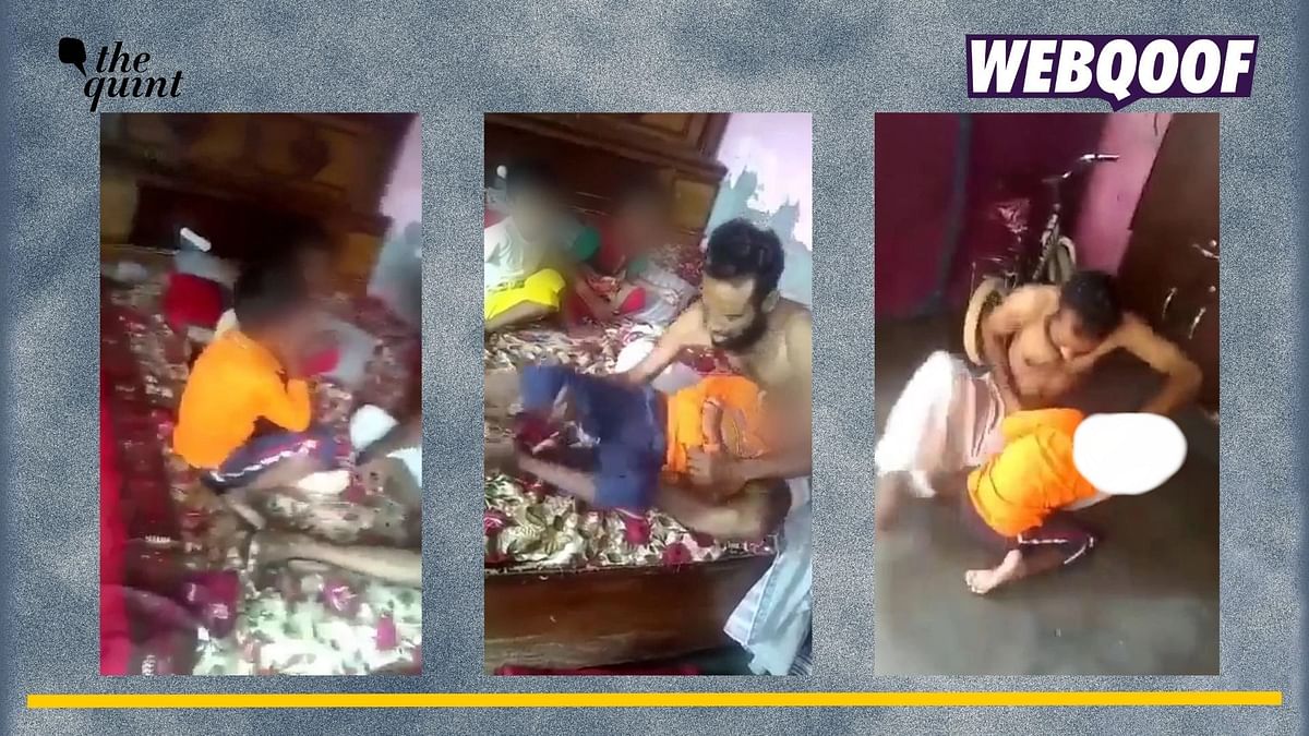 Video of Man Brutally Thrashing a Kid Shared With False Communal Angle 