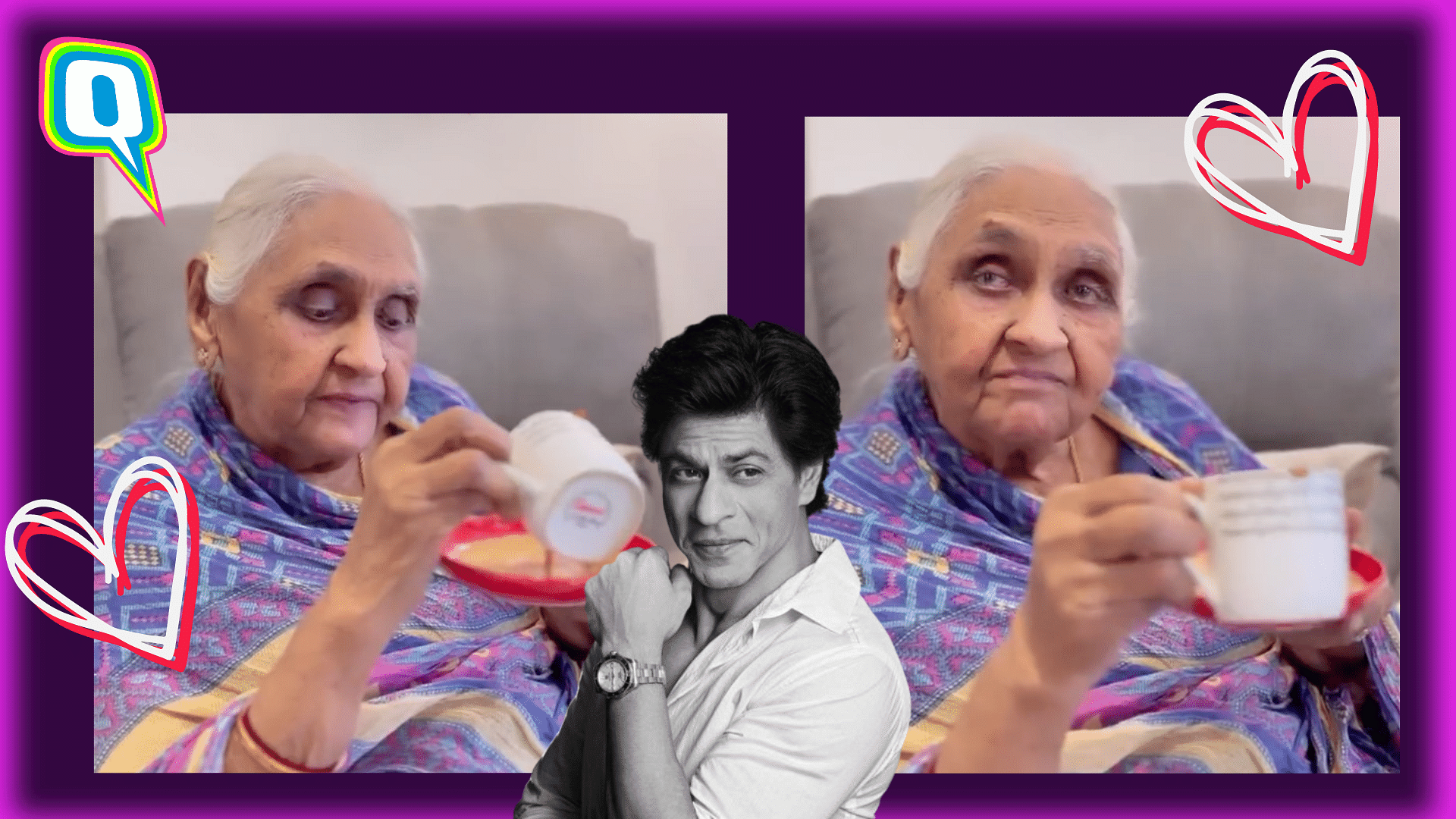 <div class="paragraphs"><p>Musician Siddharth Bhavsar shared that his grandmother has a crush on SRK and he responded</p></div>