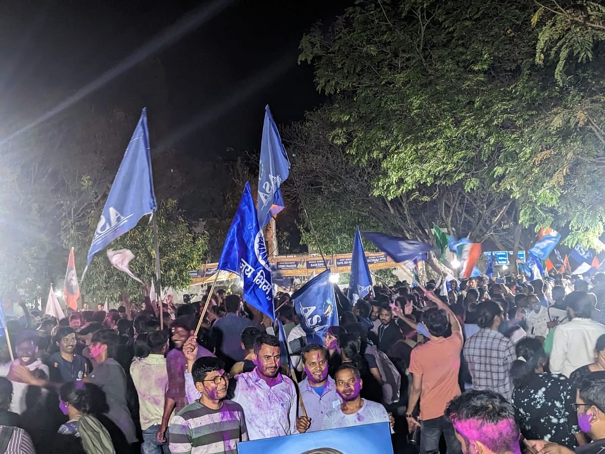 For the first time in the university's history, two Dalit queer persons have been elected as members of the union.