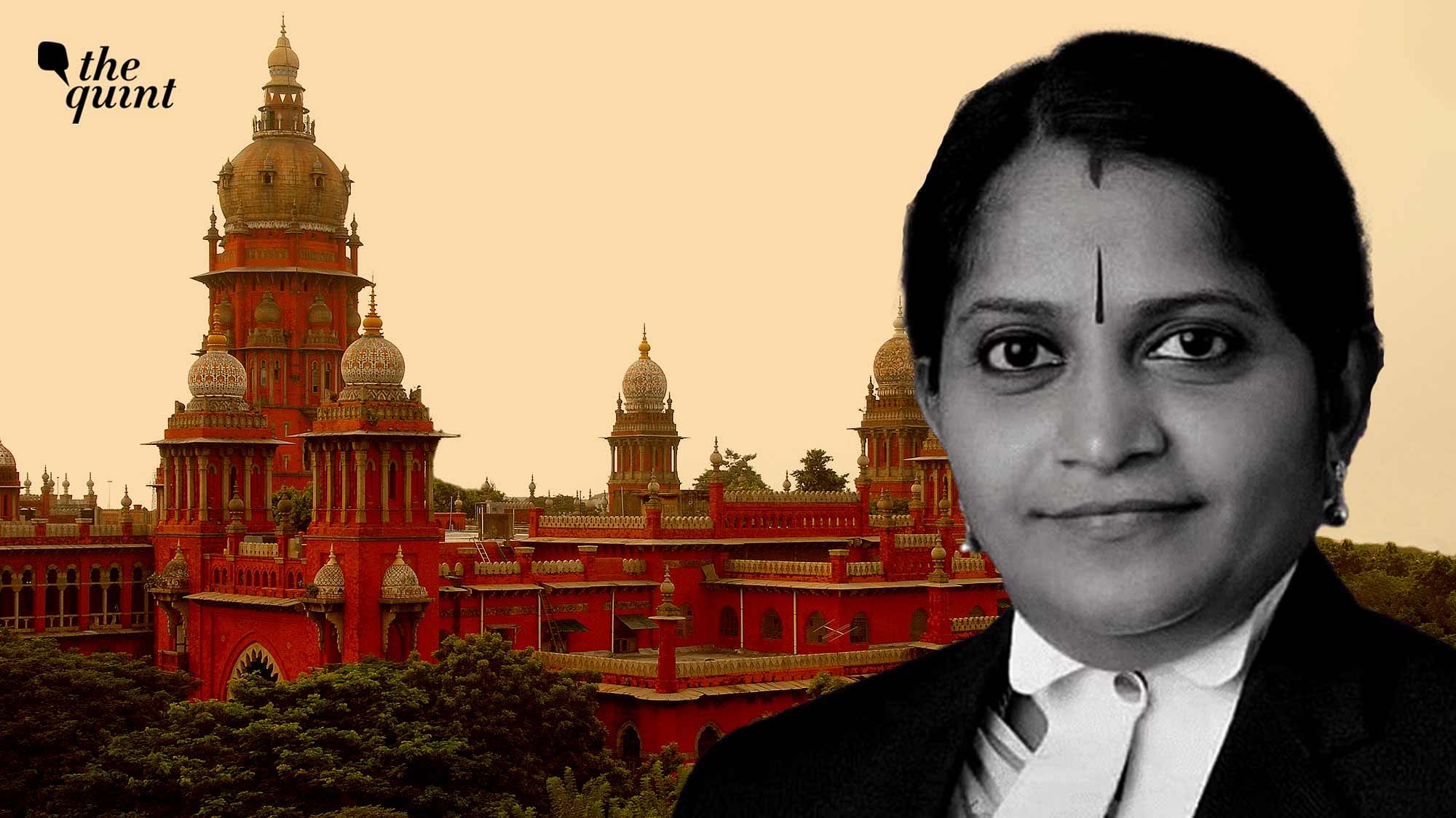 <div class="paragraphs"><p>Statements made against Muslims &amp; Christians in past were ruled out while nominating her to Madras High Court.</p></div>