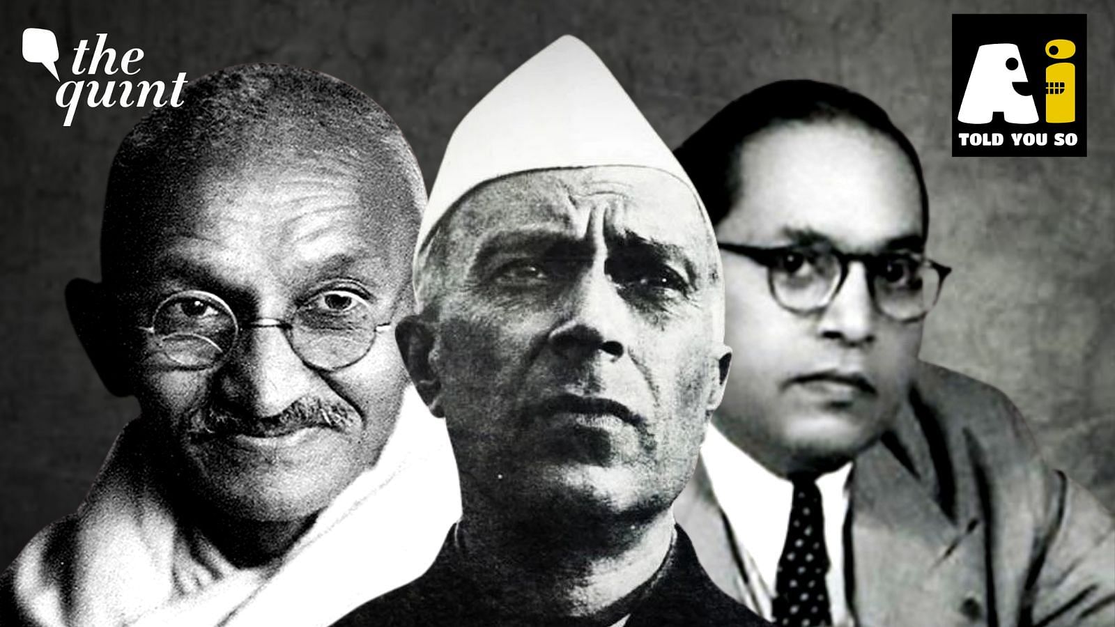 <div class="paragraphs"><p>How would Mahatma Gandhi, BR Ambedkar, and Jawaharlal Nehru address Indians on 26 January 2023? We asked ChatGPT.&nbsp;</p></div>