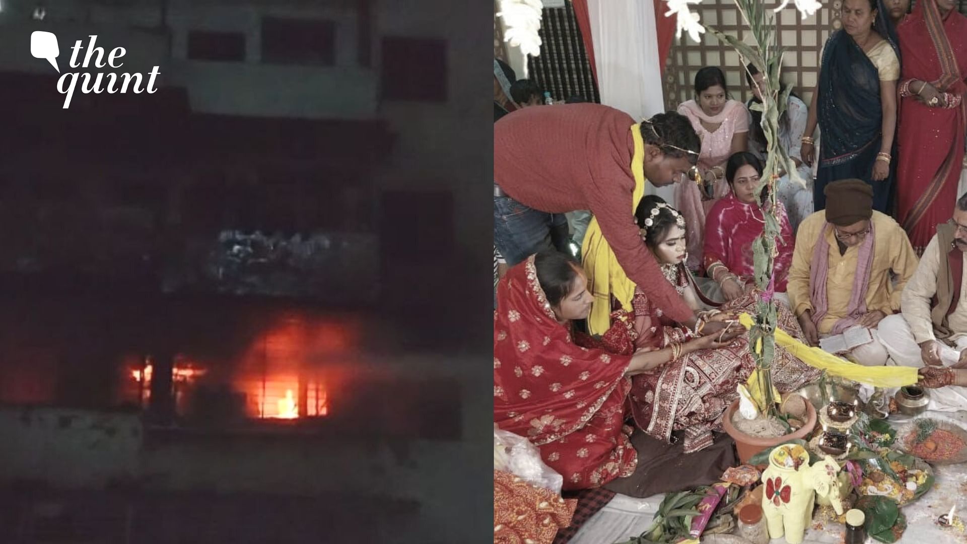 <div class="paragraphs"><p>Swati’s family and relatives had gathered at their home on the fourth floor of the Ashirwad towers building when a fire broke out.&nbsp;</p></div>