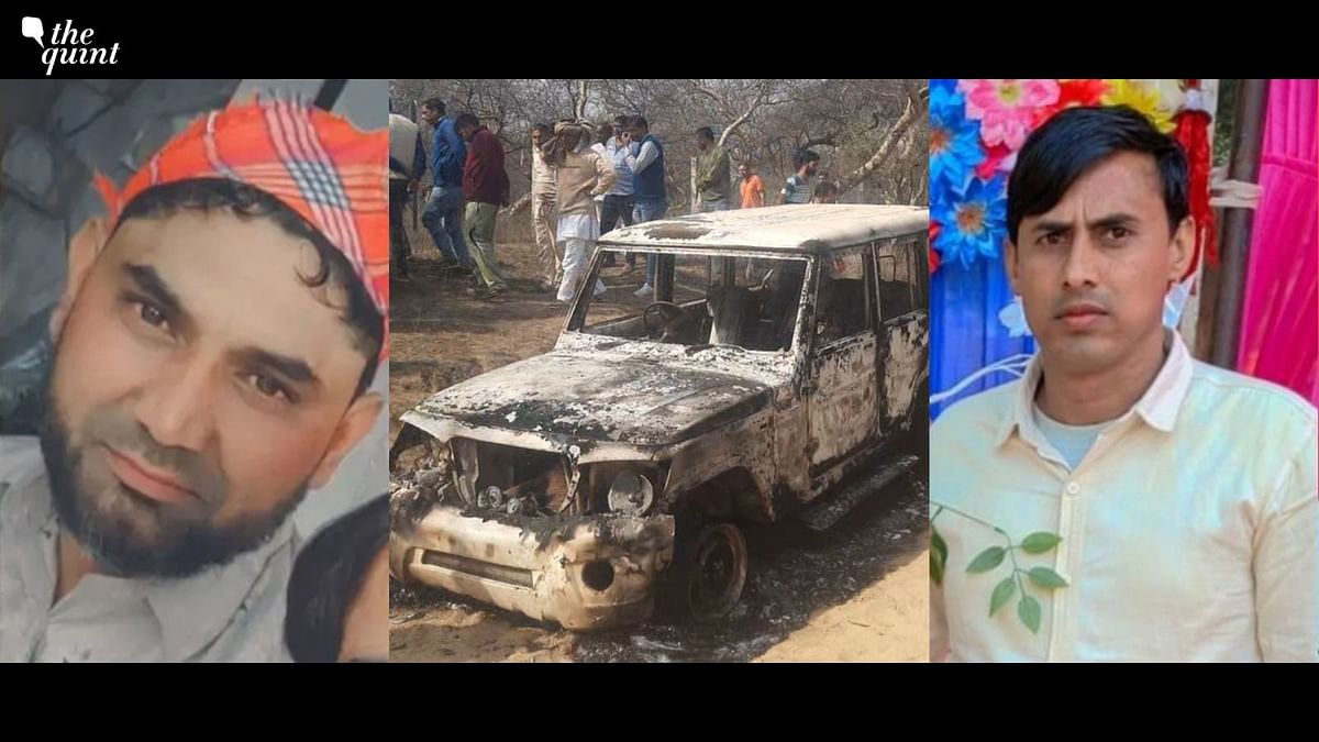 FSL Report Confirms Bodies In Burnt Bolero Were Junaid & Nasir: Rajasthan Police