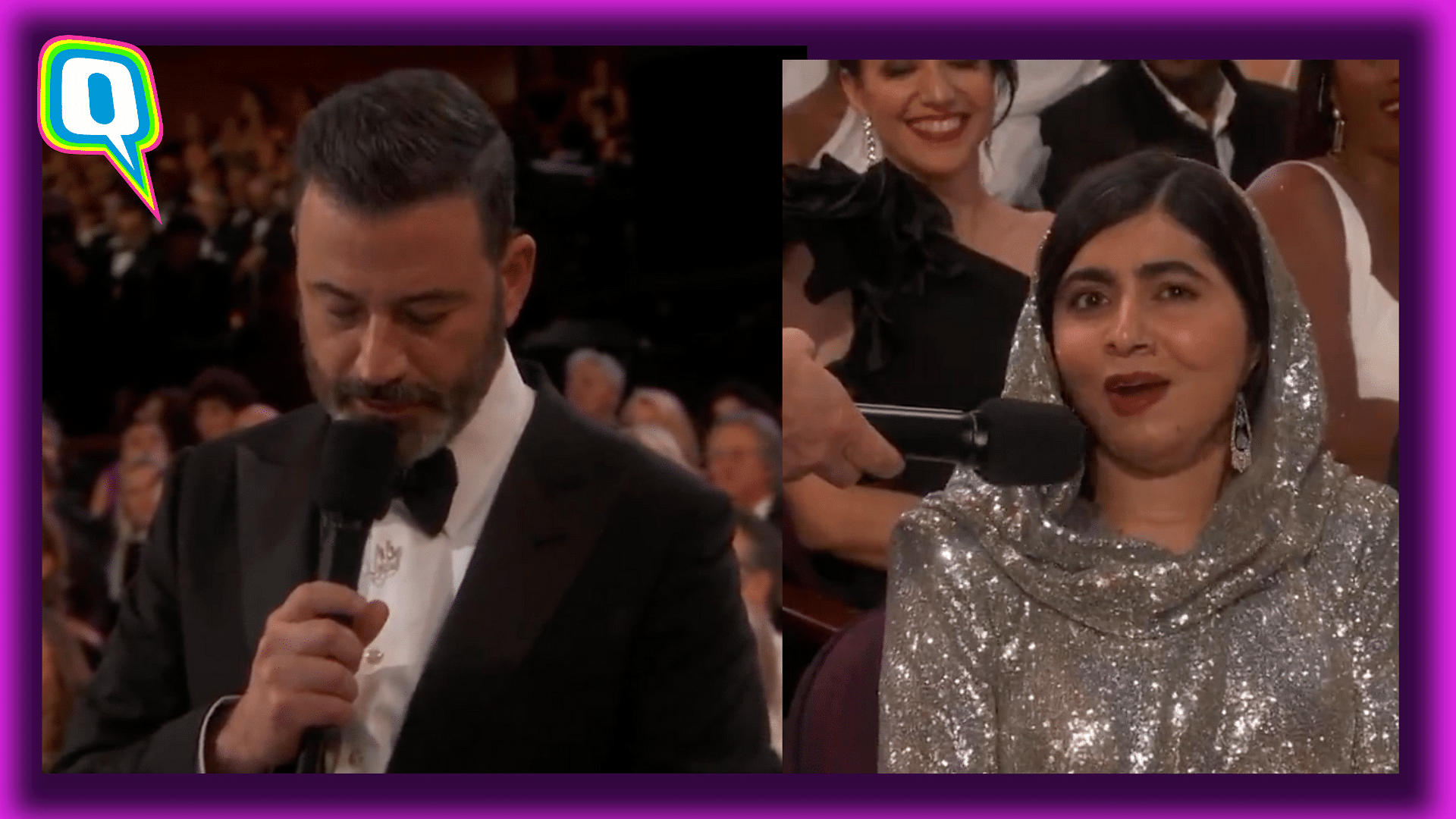 <div class="paragraphs"><p>Jimmy Kimmel who was hosting Oscars 2023 faces flak for his 'spit-gate' question to Malala Yousafzai.</p></div>
