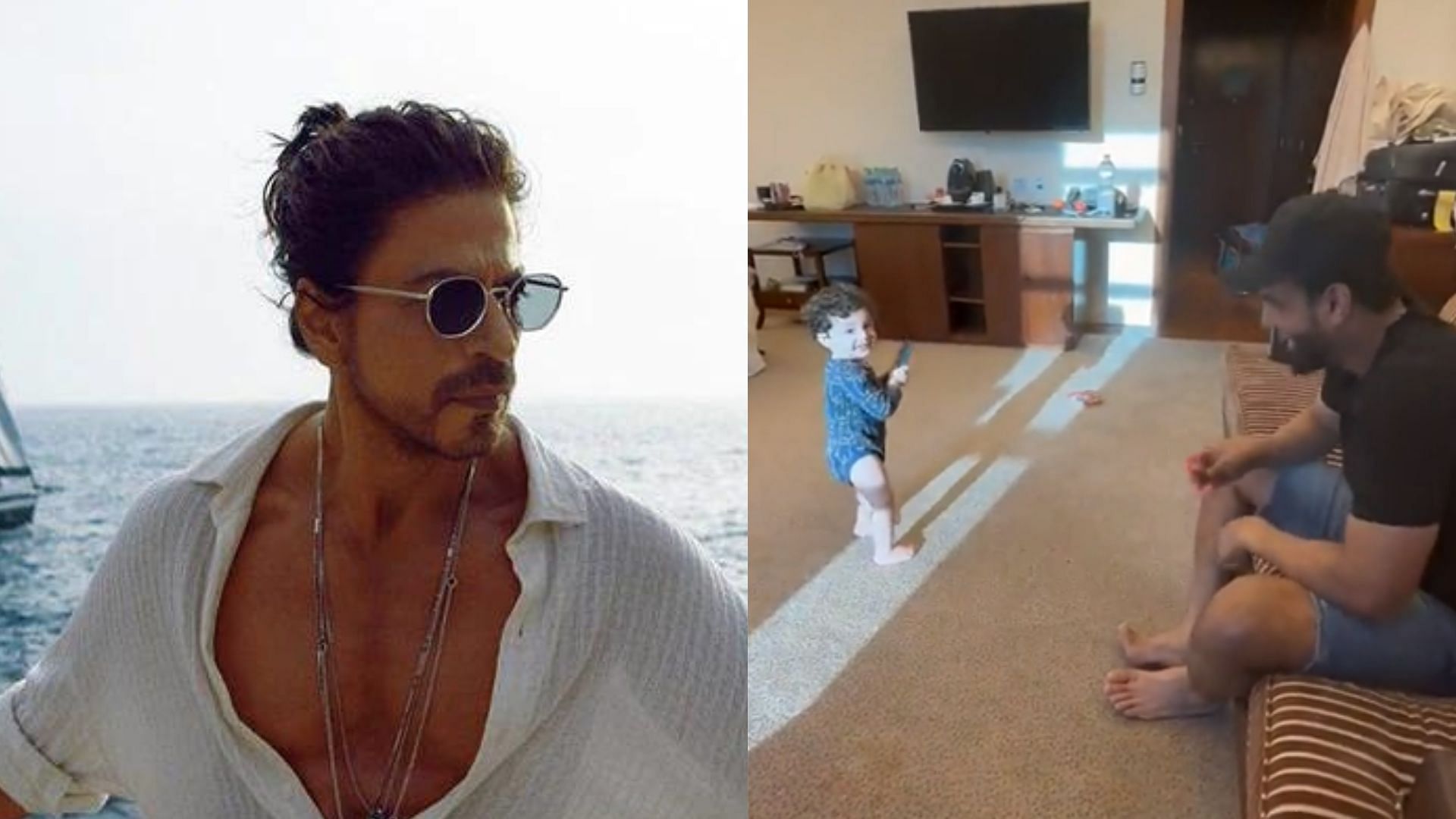 <div class="paragraphs"><p>Shah Rukh Khan Reacts to Irfan Pathan's Son's Cute Dance Video.</p></div>