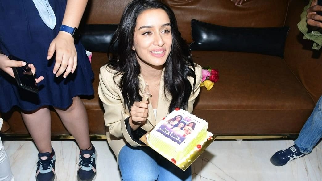 Pics: Shraddha Kapoor Looks Adorable As She Celebrates Her Birthday With Fans