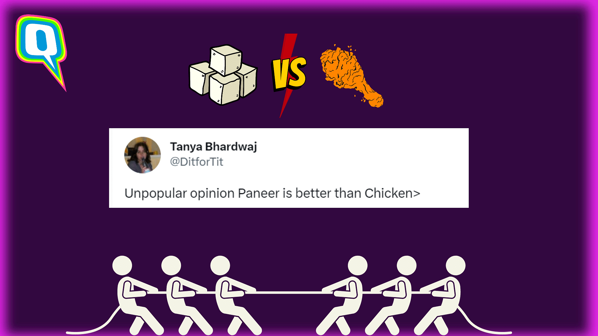 <div class="paragraphs"><p>Twitter War Sparked Over Tweet Claiming That Paneer Is Better Than Chicken</p></div>