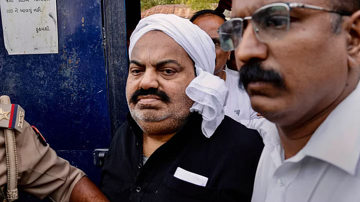 <div class="paragraphs"><p>An MP-MLA court in Prayagraj on Tuesday, 28 March, pronounced former Samajwadi Party MP Aitq Ahmed guilty and sentenced him to life imprisonment in Umesh Pal kidnapping case of 2006.</p></div>