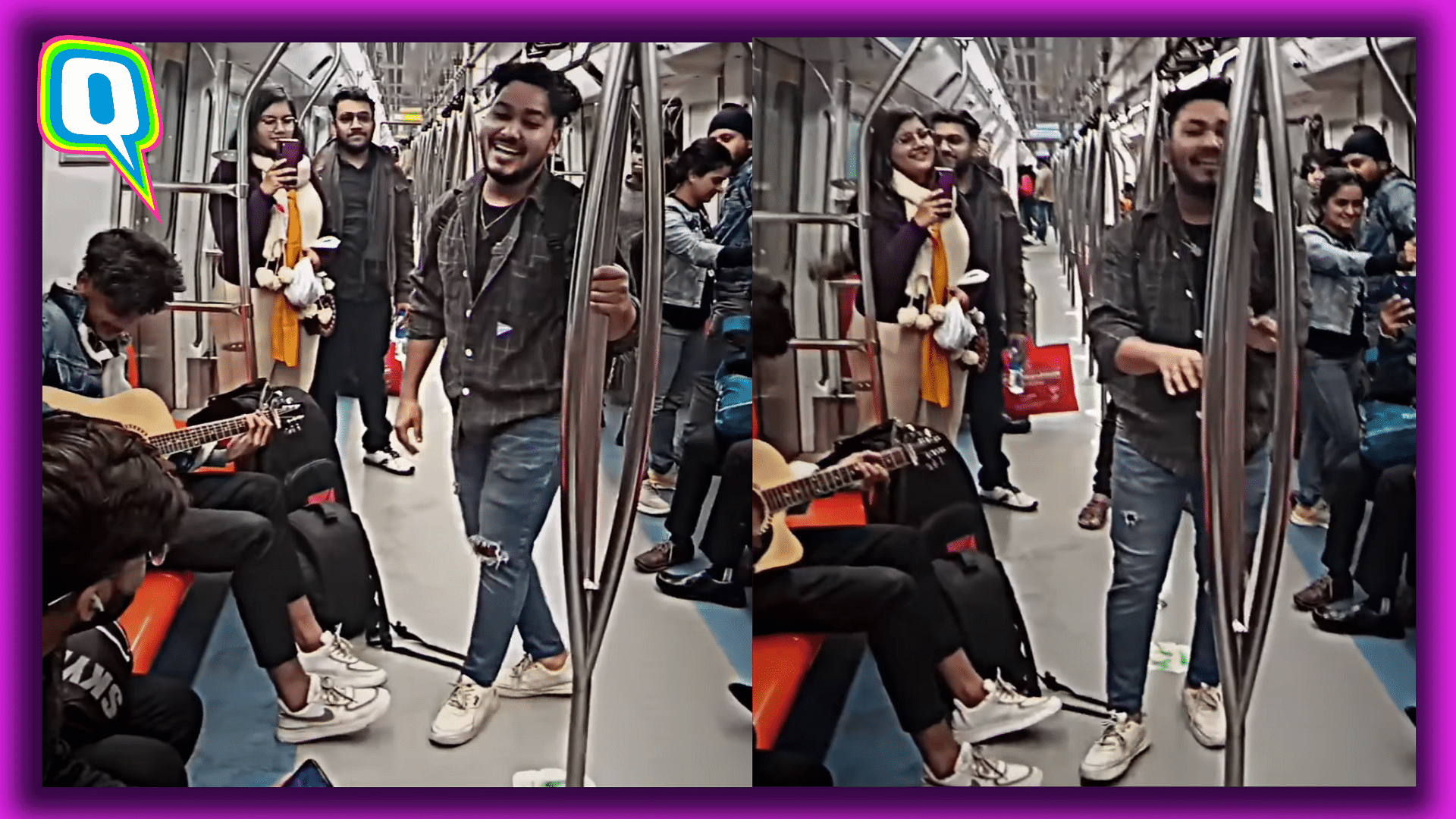 <div class="paragraphs"><p>Singer and guitarist perform 'Bakhuda tumhi ho' in Delhi metro, video goes viral</p></div>