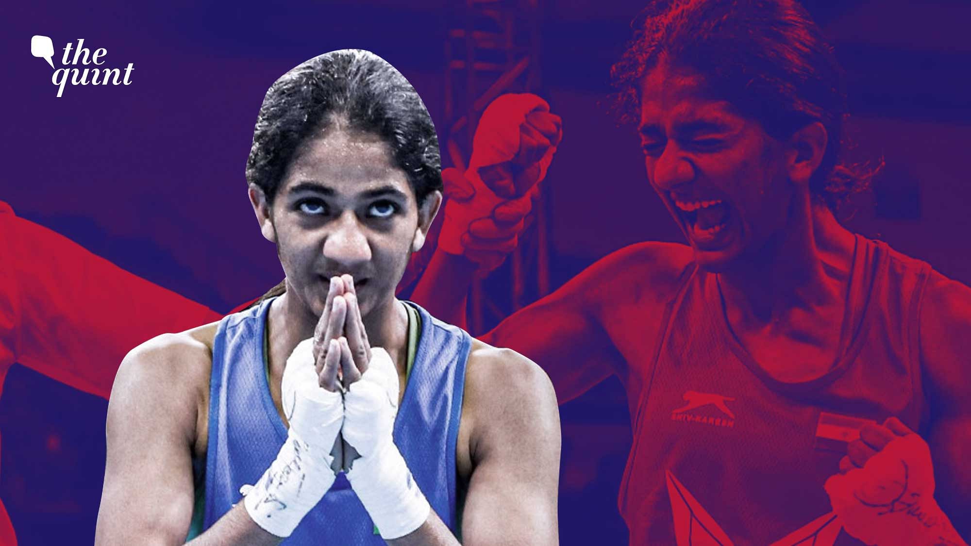 <div class="paragraphs"><p>Nitu Ghanghas is one of the four boxers to qualify for the gold medal match of the 2023 Women's World Championships.</p></div>
