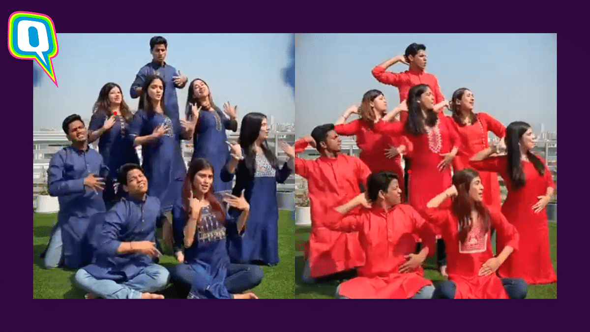 Vibrant Holi Dance Performance on Bollywood Mashup Leaves Netizens Spellbound