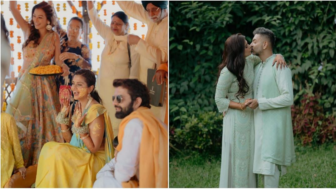 Dalljiet Kaur-Nikhil Patel's Best Moments From Their Pre-Wedding Festivities