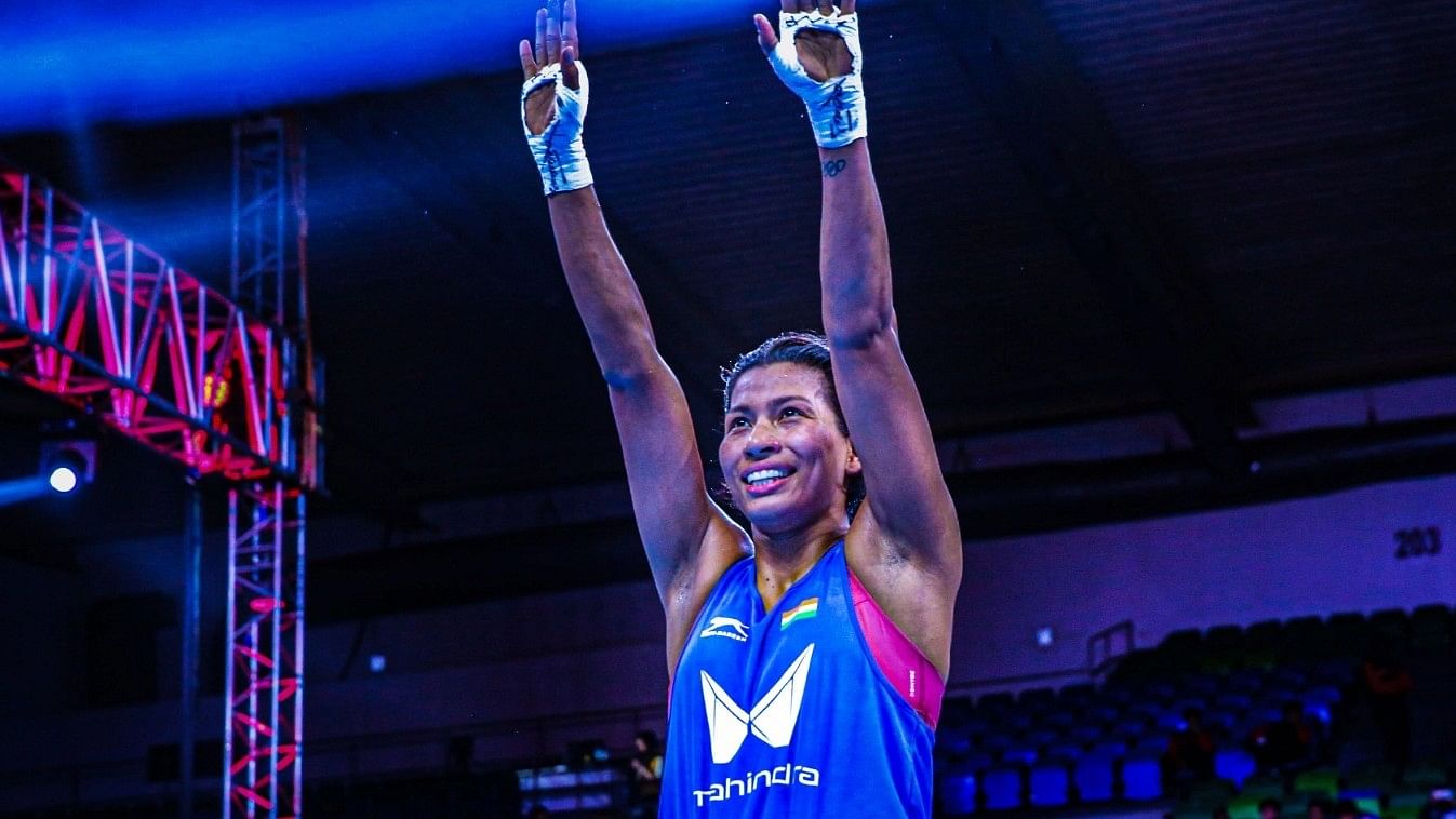 <div class="paragraphs"><p>Lovlina beat Rady Gramane of Mozambique to confirm herself of a third World Championship medal.</p></div>
