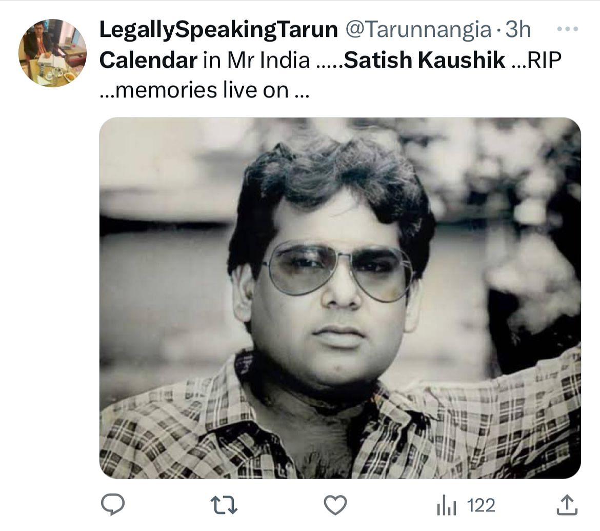 Veteran actor and filmmaker Satish Kaushik suffered a heart attack and met with his demise on 8 March.