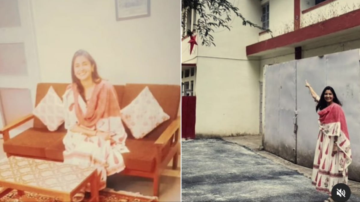 <div class="paragraphs"><p>Anushka Sharma visits her childhood home in Madhya Pradesh.</p></div>