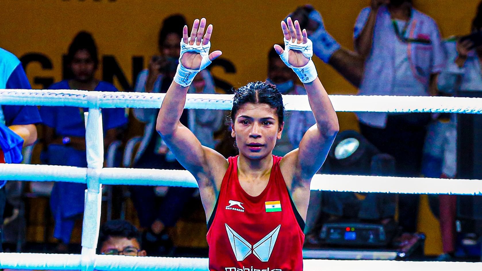 <div class="paragraphs"><p>A total of 12 Indian boxers had qualified for the 2023 Boxing World Championships in New Delhi.</p></div>