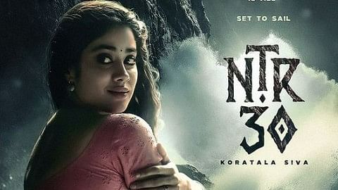 Janhvi Kapoor Shares First Poster of Telugu Debut Film 'NTR 30' On Her Birthday